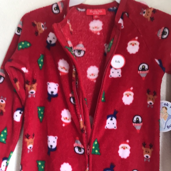Family Kidś Christmas Santa Pajama Size 6/7 - Picture 7 of 7